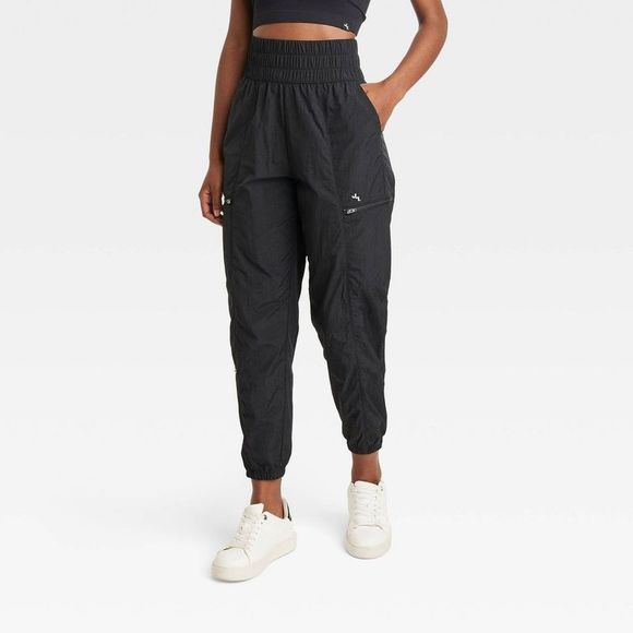 JoyLab Pants & Jumpsuits Womens Highrise Cargo Joggers Joylab Black